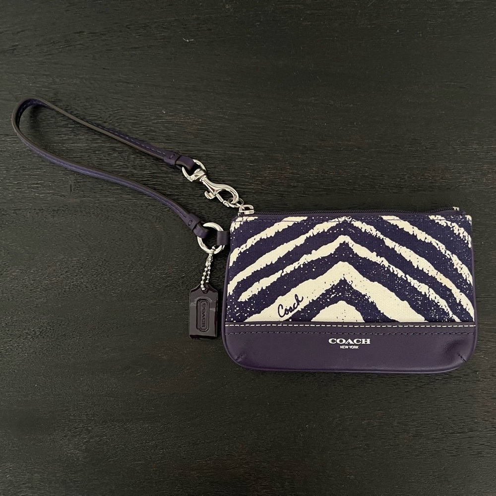 Coach Signature Wristlet